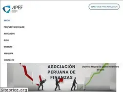 Sites similar to apef.com.pe