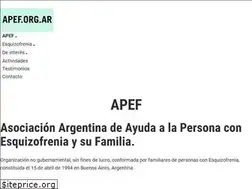 Sites similar to apef.org.ar