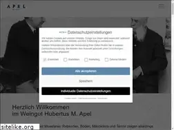 Sites similar to apel-weingut.de