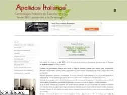 Sites similar to apellidositalianos.com.ar