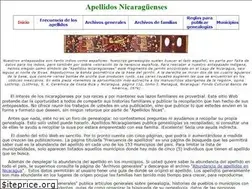 Sites similar to apellidosnicas.net