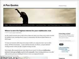 Sites similar to apenquotes.wordpress.com