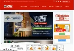Sites similar to apeoc.org.br