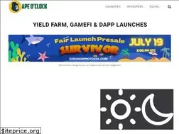 Sites similar to apeoclock.com