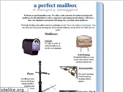 Sites similar to aperfectmailbox.com