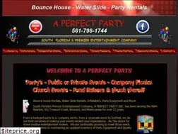 Sites similar to aperfectparty.net