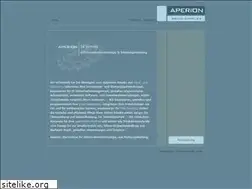 Sites similar to aperion.de
