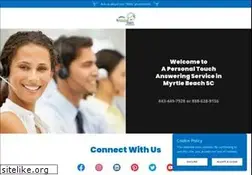 Sites similar to apersonaltouchansweringservice.com