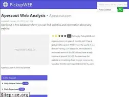 Sites similar to apescout.com.pickupweb.com