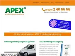 Sites similar to apex-schaedlingsbekaempfung.de