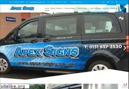 Sites similar to apex-signs.co.uk