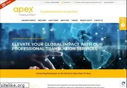 Sites similar to apex-translations.com