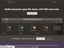 Sites similar to apex.oracle.com
