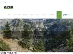 Sites similar to apexcampinggear.com