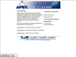 Sites similar to apexcoldstorage.com