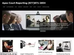 Sites similar to apexcourtreportingny.com