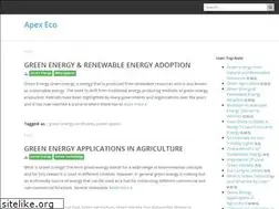 Sites similar to apexeco.com