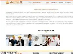 Sites similar to apexes.ae