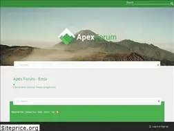 Sites similar to apexforum.com