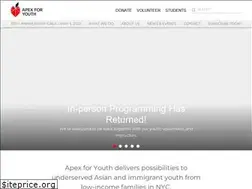 Sites similar to apexforyouth.org
