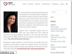 Sites similar to apexheartcare.com