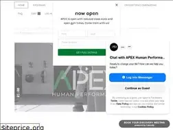 Sites similar to apexhumanperformance.com