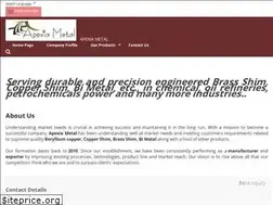 Sites similar to apexiametalindia.com