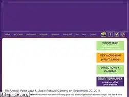 Sites similar to apexjazzfestival.com