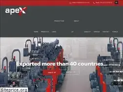 Sites similar to apexmakina.com