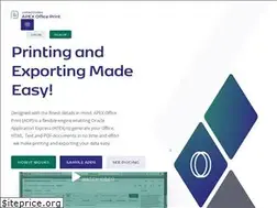 Sites similar to apexofficeprint.com