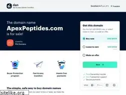Sites similar to apexpeptides.com