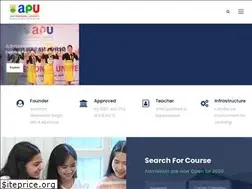 Sites similar to apexuniversity.edu.in