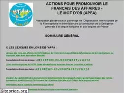 Sites similar to apfa.asso.fr