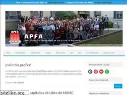 Sites similar to apfa.org.ar