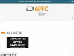 Sites similar to apfc.info