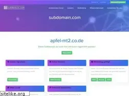 Sites similar to apfel-mt2.co.de