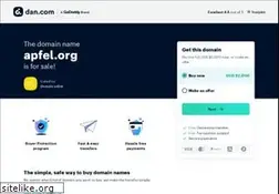 Sites similar to apfel.org