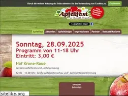 Sites similar to apfelfest.net