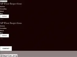 Sites similar to apfloorinspections.com