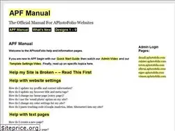 Sites similar to apfmanual.com