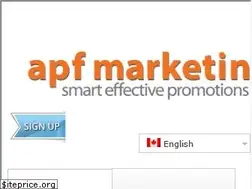 Sites similar to apfmarketing.com