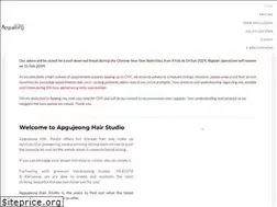 Sites similar to apgujeonghair.com