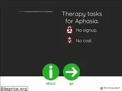 Sites similar to aphasiatherapyonline.com
