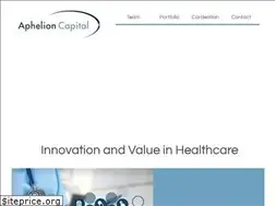 Sites similar to aphelioncapital.net