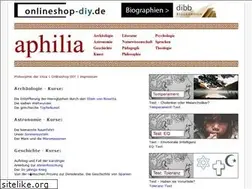 Sites similar to aphilia.de
