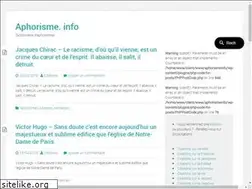 Sites similar to aphorisme.info