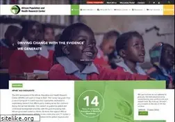 Sites similar to aphrc.org