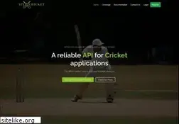 Sites similar to api-cricket.com