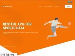 Sites similar to api-sports.io