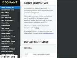 Sites similar to api.bequant.io